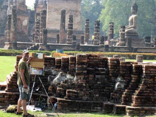 Painting in Sukothai