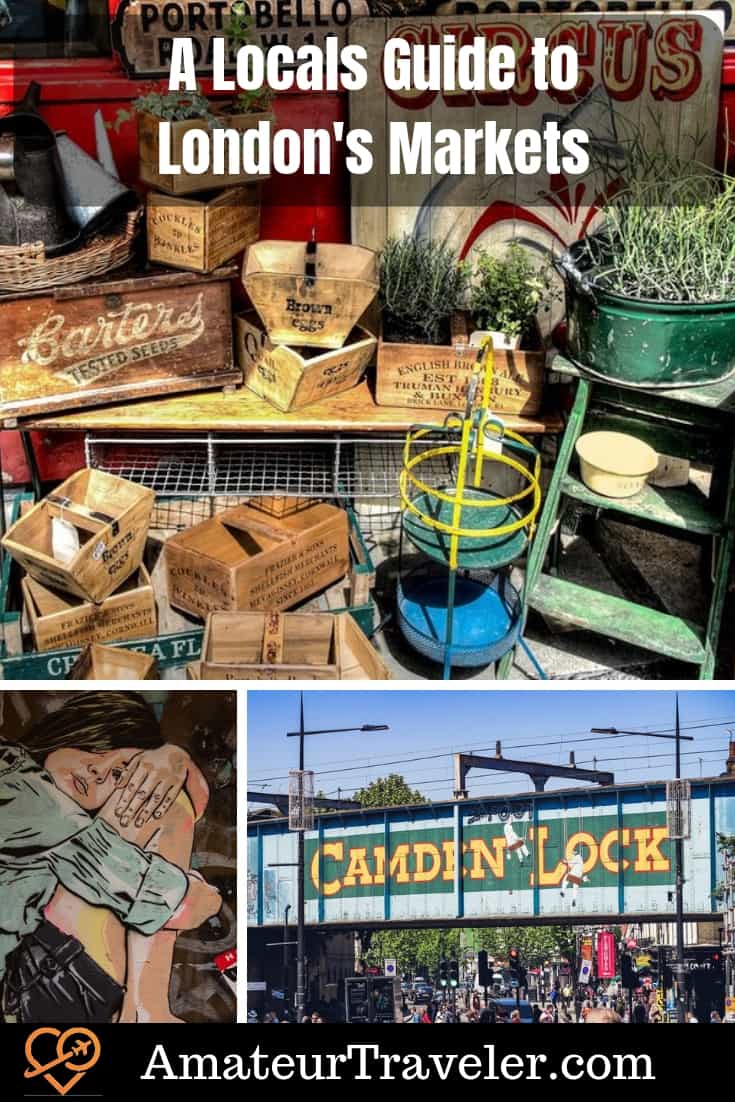 A Locals Guide to London's Markets #london #uk #england #britain #united-kingdom #markets #shop #shopping