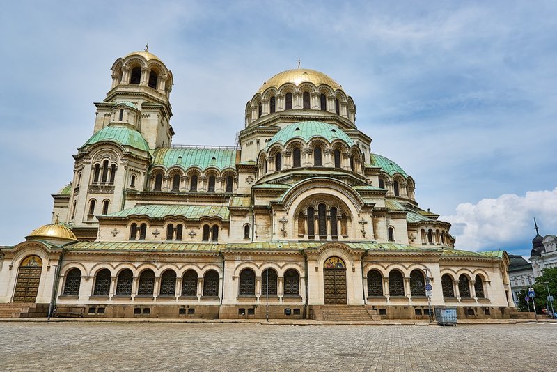 Alexander Nevsky Cathedral in Sofia, Bulgaria