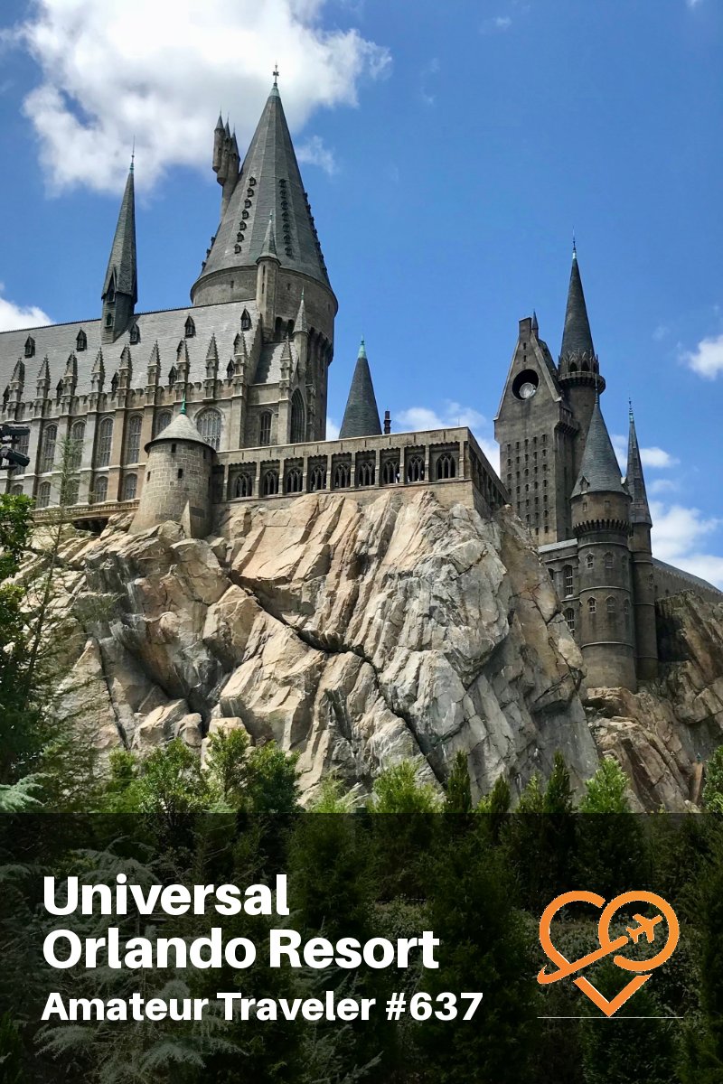 Visiting Universal Orlando Resort in Florida (Travel Podcast) | The Wizarding World of Harry Potter | Universal Studios Florida | Universal's Islands of Adventure | Volcano Bay
