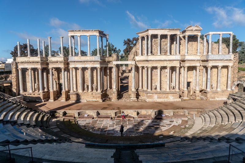 Romans ruins of Merida