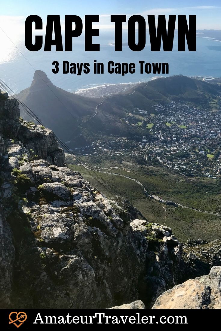 3 Days in Cape Town - A Cape Town Itinerary | What to do in Cape Town #travel #trip #vacation #cape-town #winelands #south-africa #africa #robben-island #table-mountain #what-to-do-in #itinerary #things-to-do-in #wine #beach #hotels #wineries