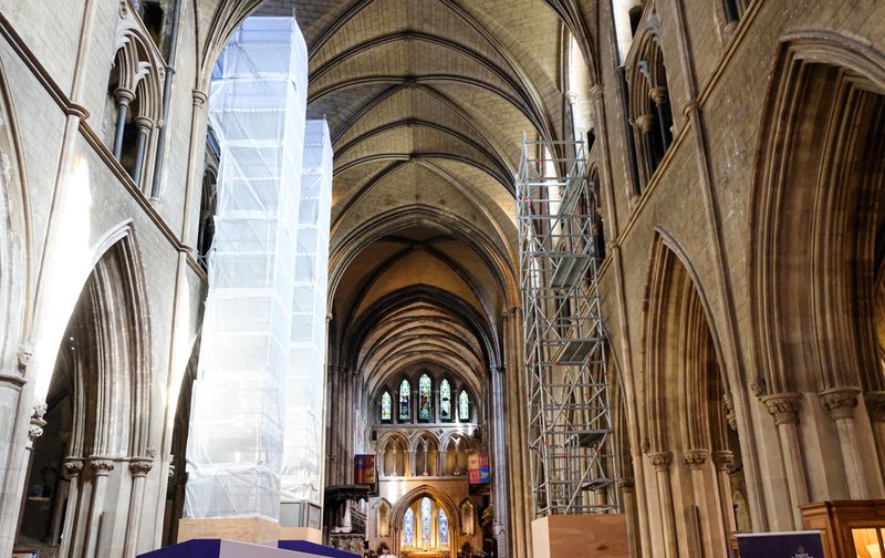 St Patrick's Cathedral in Dublin Ireland