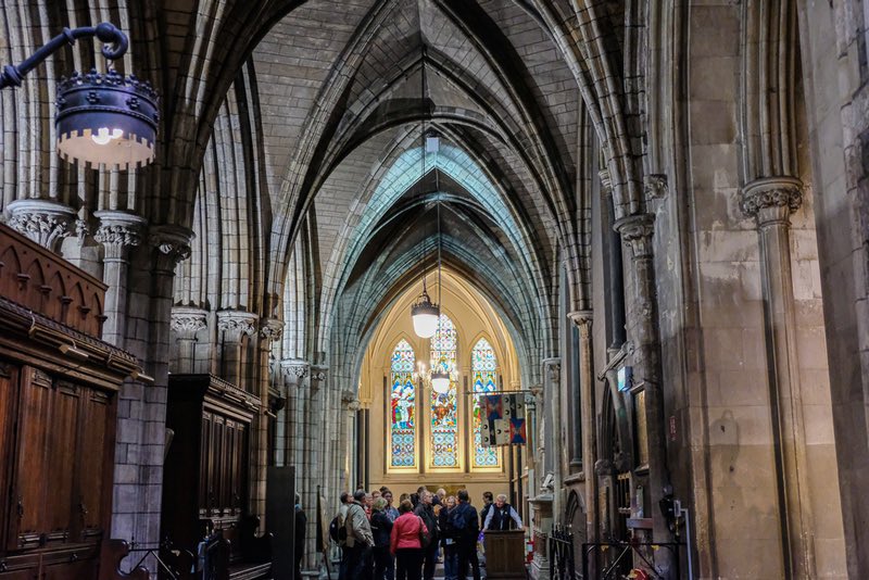 St Patrick's Cathedral in Dublin Ireland