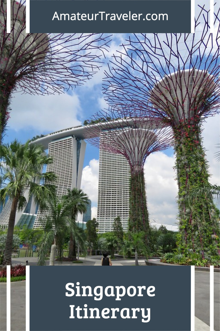 Singapore Itinerary - Best Places to Visit in Singapore in 3 days | 3 day itinerary for Singapore. An itinerary that includes some popular sites, gardens, temples, a mosque, fireworks and hawker centers |#singapore #food #hawker-center #marina-bay-sands #travel #trip #vacation