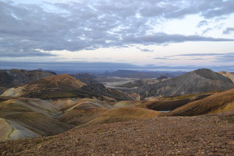 Laugavegur Trail in Iceland