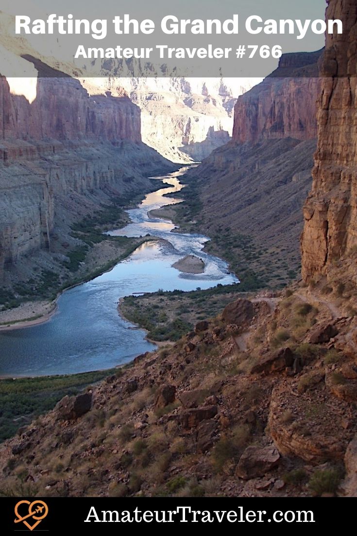 Rafting the Grand Canyon (Podcast) - we talk about options for boats, trip length, seasons and give you planning tips #travel #trip #vacation #grand-canyon #rafting #national-park #arizona 