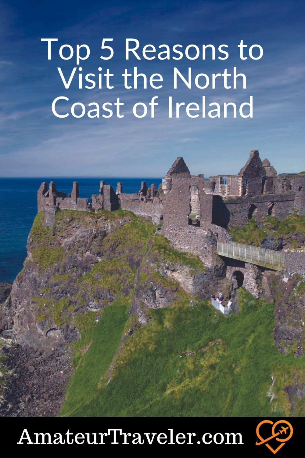 Top 5 Reasons to Visit the North Coast of Ireland #travel #trip #vacation #ireland #northern-island #game-of-thrones #coast