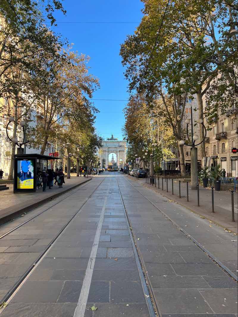 Photo of the Arco Della Pace - Found at the end of Parco Sempione