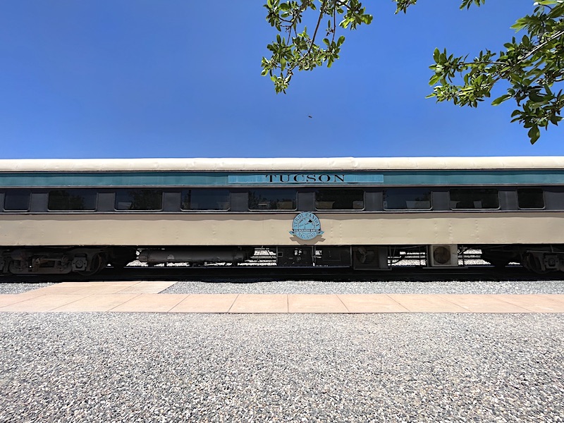 A refurbished 1930s 1050-style Budd Chair passenger car