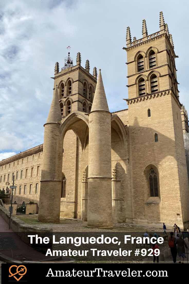 Travel to the Languedoc Region of Southern France (Podcast). A road trip through the historic cities Southern France including Montpelier, Albi, Bezier, Carcassonne, and Toulouse. #france #Languedoc #Occitanie #toulouse #albi #Carcassonne #itinerary #podcast