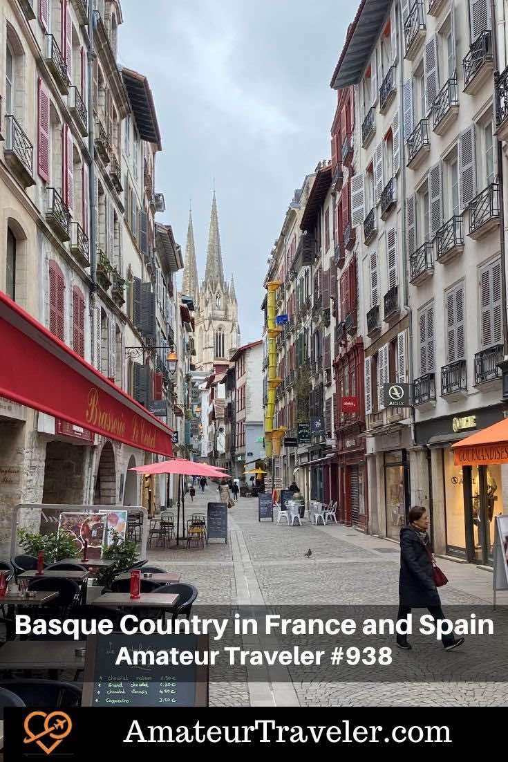 A 7-day Basque Country itinerary covering Bayonne, Biarritz, and Saint-Jean-de-Luz in France before crossing into San Sebastián, Getaria, and Bilbao in Spain, featuring historic towns, stunning coastal scenery, Basque culture, pintxos tours, Txakoli wineries, a traditional cider house, and iconic sites like Gaztelugatxe and the Guggenheim Museum. #spain #france #bilbao #sansebastian #biarritz #bayonne #itinerary #travel #vacation #trip #holiday