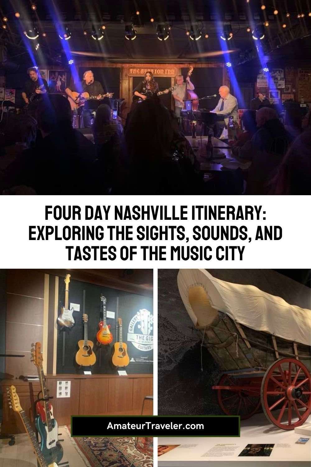 Four Day Nashville Itinerary: Exploring the Sights, Sounds, and Tastes of the Music City #nashville #Tennessee #music #itinerary #things-to-do #travel #vacation #trip #holiday