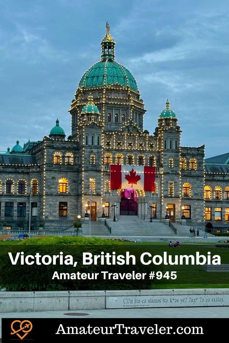 Explore the charm of Victoria, British Columbia through a week of scenic adventures, historic tours, whale watching, kayaking, and standout local cuisine. (Podcast) #victoria #britishcolumbia #canada #vancouverisland #itinerrary #travel #vacation #trip #holiday