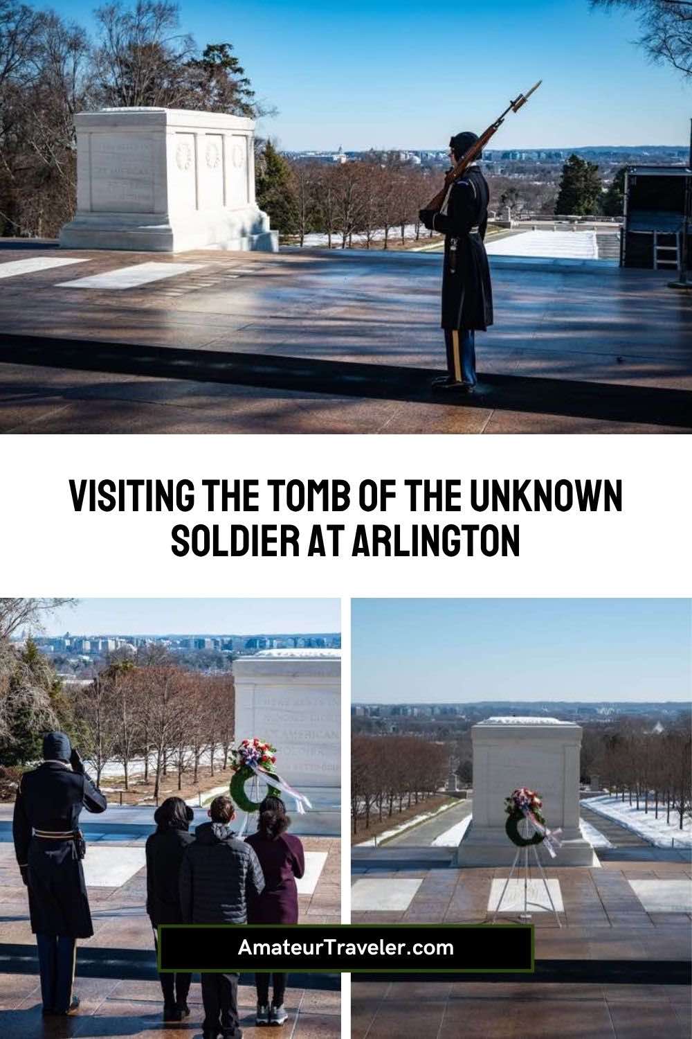 Visiting the Tomb of the Unknown Soldier at Arlington #washingtondc #dc #virginia #arlington #cemetary #travel #vacation #trip #holiday