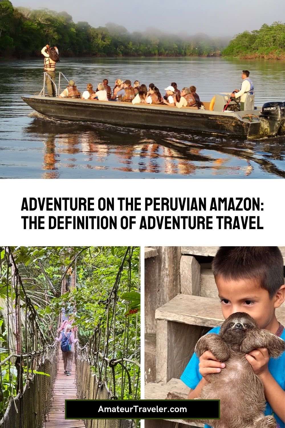 Adventure on the Peruvian Amazon: The Definition of Adventure Travel #peru #amazon #adventure #cruise #itinerary #travel #vacation #trip #holiday
