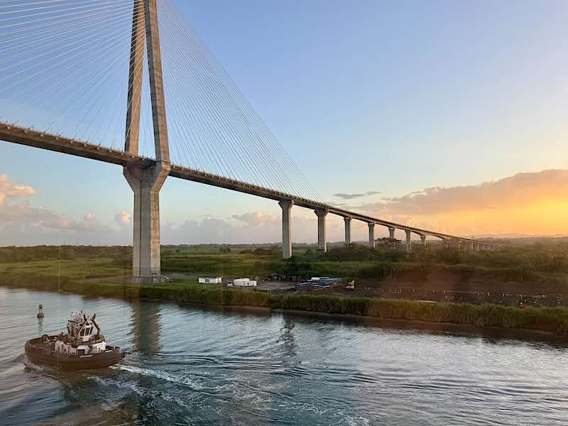 The Atlantic Bridge crossing over the Panama Canal