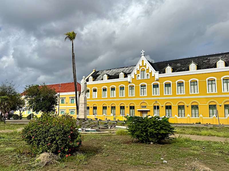 Historic buildings along the Julianaplein, named in honor of Queen Juliana