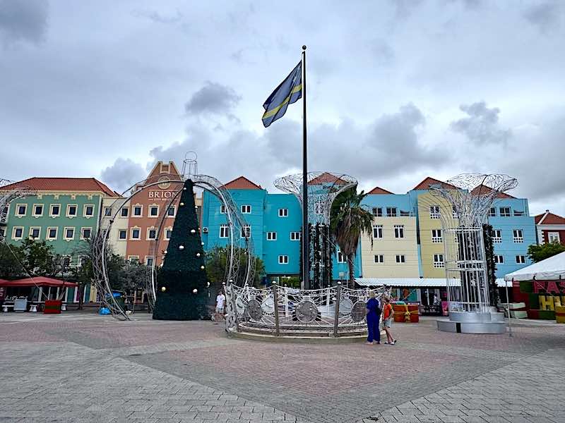 Briónplein (Brión Square), the center of the Otrobanda district
