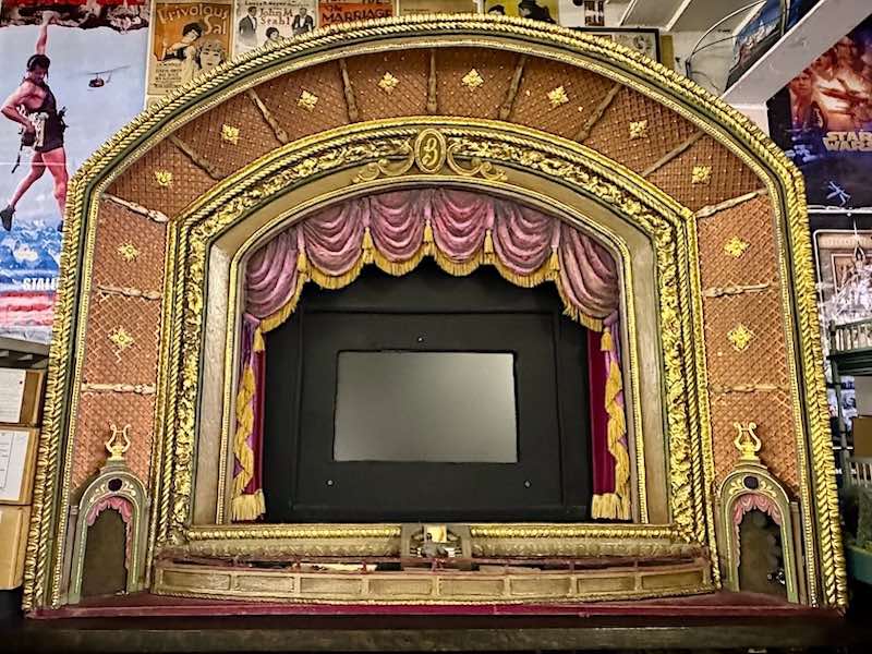 Richard Fox’s Bijou Theater created for viewing silent movies