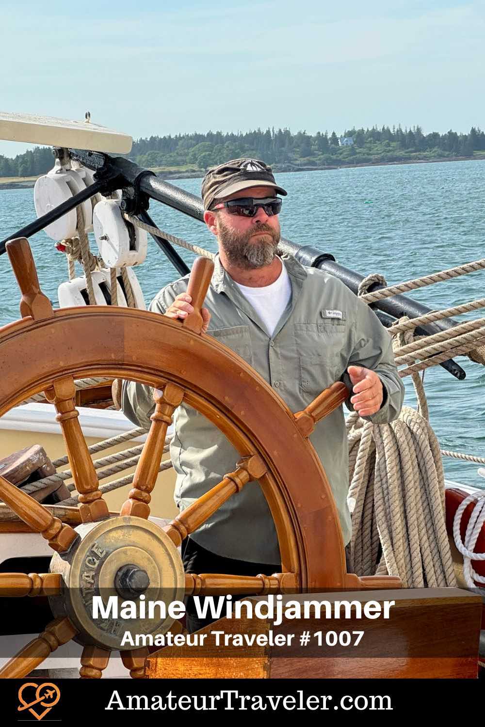 Sail the Maine coast aboard the Schooner Heritage on a six-night windjammer voyage from Rockland. Discover island anchorages, lobster bakes, changing weather, hearty meals, hands-on sailing, and the peaceful rhythm of life under canvas in Penobscot Bay.