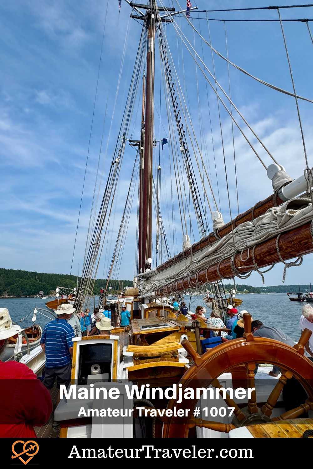 Sail the Maine coast aboard the Schooner Heritage on a six-night windjammer voyage from Rockland. Discover island anchorages, lobster bakes, changing weather, hearty meals, hands-on sailing, and the peaceful rhythm of life under canvas in Penobscot Bay.