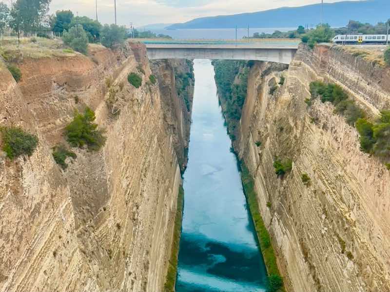 Corinth Canal, Greece - Peloponnese Peninsula
